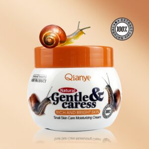Qianye Gentle & Caress Snail Skin Care Moisturizing Cream（180g）
