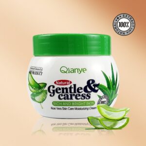 Qianye Gentle & Caress Aloe Vera Skin Care Moisturizing Cream（180g）