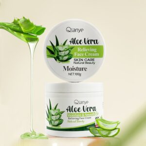 Qianye Aloe Vera Relieving Face Cream（100g）