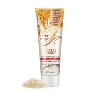 Qianye Rice Extract Exfoliating Scrub（300ml)