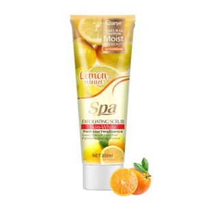 Qianye Lemon Extract Brightening Exfoliating Scrub (300ml)