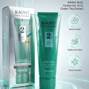 KAOYO Dual-Effect Hydrating & Purifying Facial Cleanser (50g+50g)